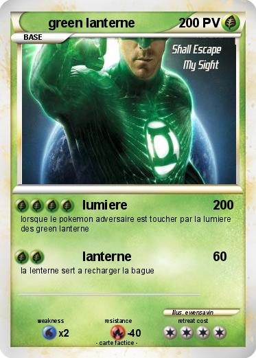 Pokemon green lanterne