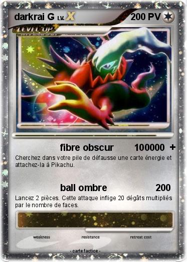 Pokemon darkrai G