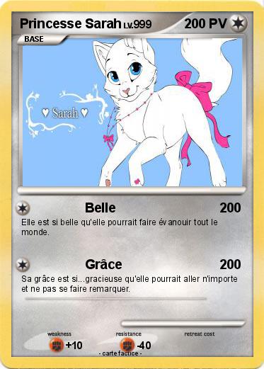 Pokemon Princesse Sarah