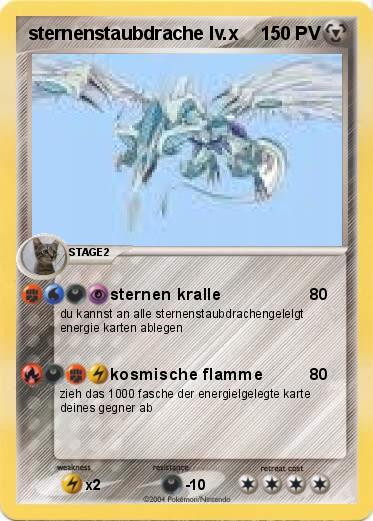 Pokemon sternenstaubdrache lv.x