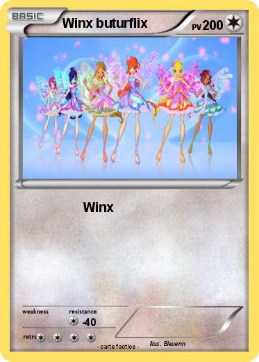 Pokemon Winx buturflix