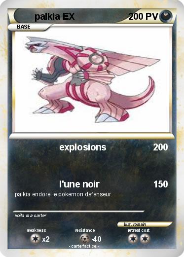 Pokemon palkia EX