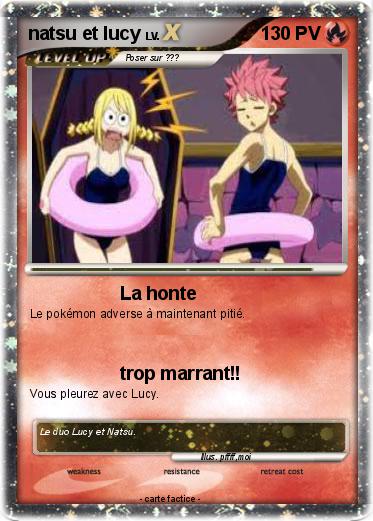 Pokemon natsu et lucy