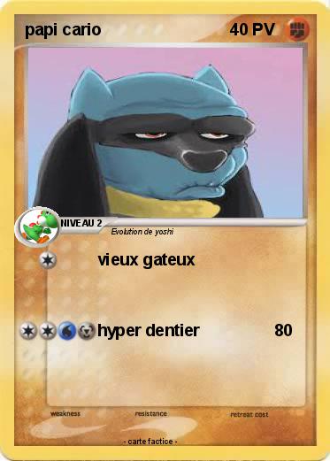 Pokemon papi cario