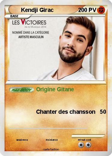 Pokemon Kendji Girac