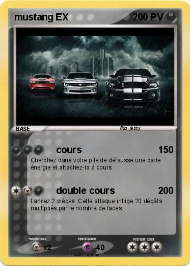 Pokemon mustang EX