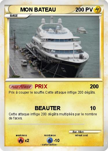 Pokemon MON BATEAU