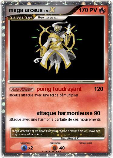 Pokemon mega arceus