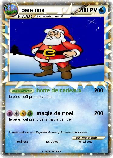 Pokemon père noël