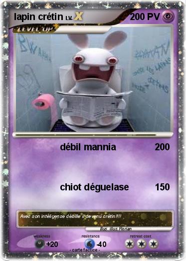 Pokemon lapin crétin