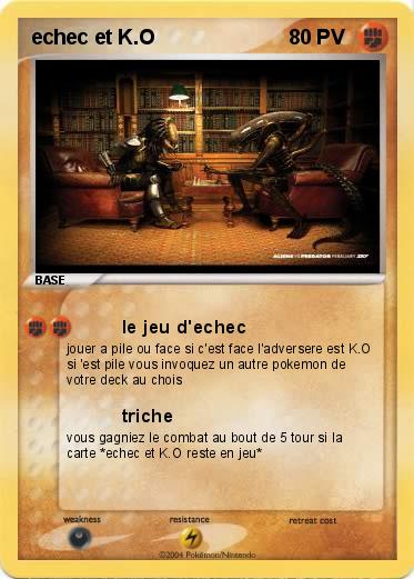Pokemon echec et K.O