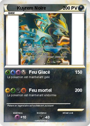 Pokemon Kuyrem Noire