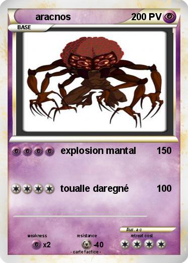 Pokemon aracnos