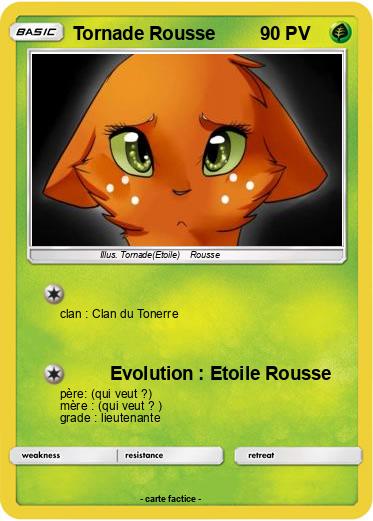 Pokemon Tornade Rousse