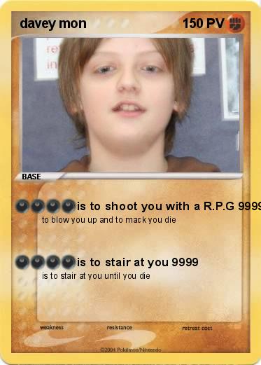 Pokemon davey mon