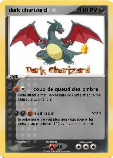 Pokemon dark charizard