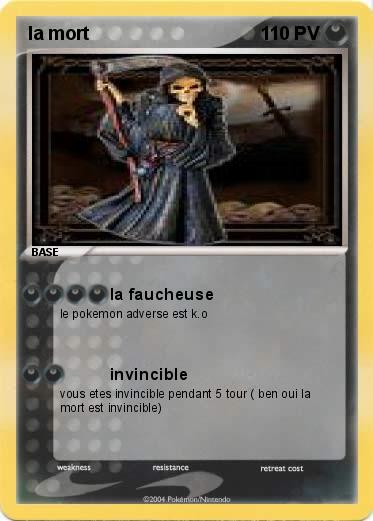 Pokemon la mort