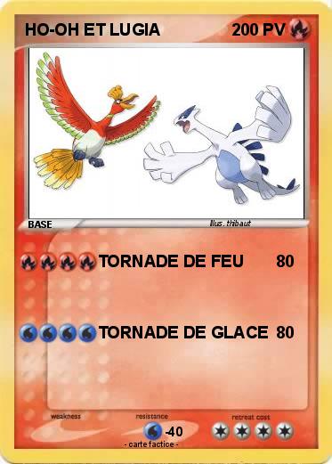 Pokemon HO-OH ET LUGIA