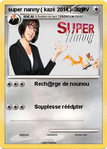Pokemon super nanny ( kazé 2014 )