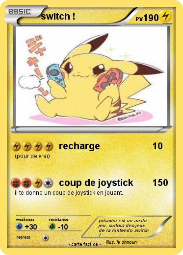 Pokemon switch !