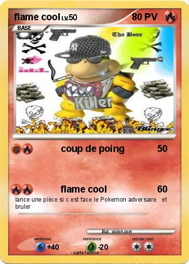 Pokemon flame cool