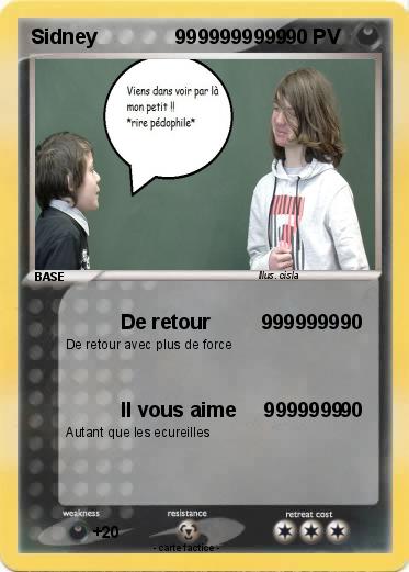 Pokemon Sidney              9999999999
