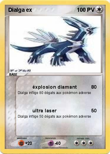 Pokemon Dialga ex