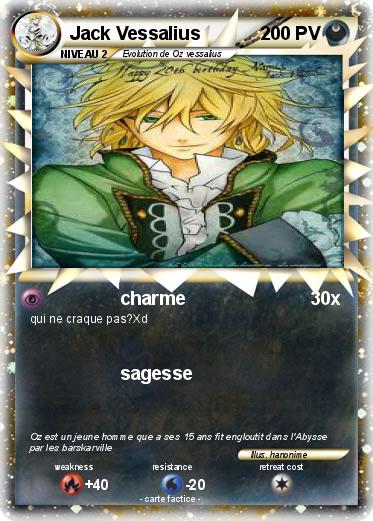 Pokemon Jack Vessalius