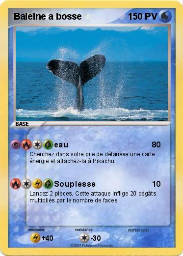 Pokemon Baleine a bosse