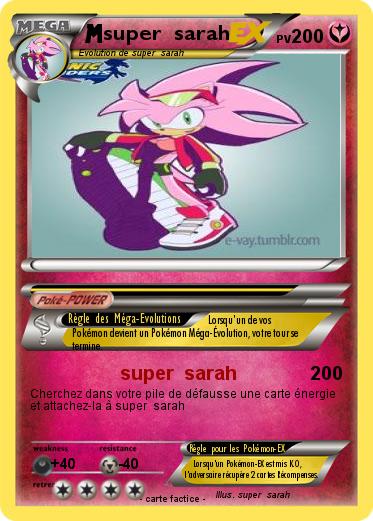 Pokemon super  sarah