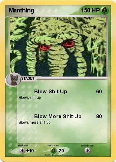 Pokemon Manthing