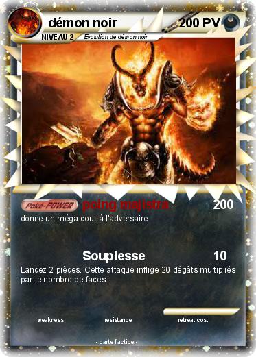 Pokemon démon noir