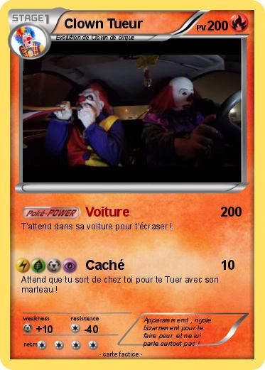 Pokemon Clown Tueur