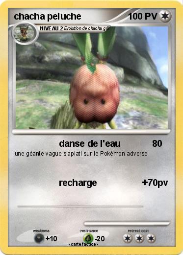 Pokemon chacha peluche