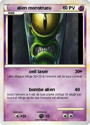 Pokemon alien monstrueu
