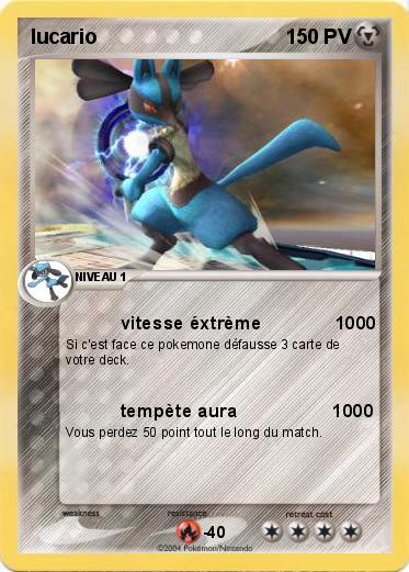 Pokemon lucario