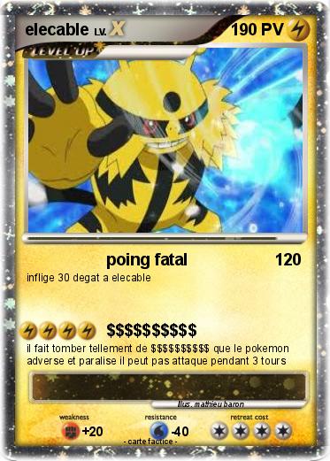 Pokemon elecable