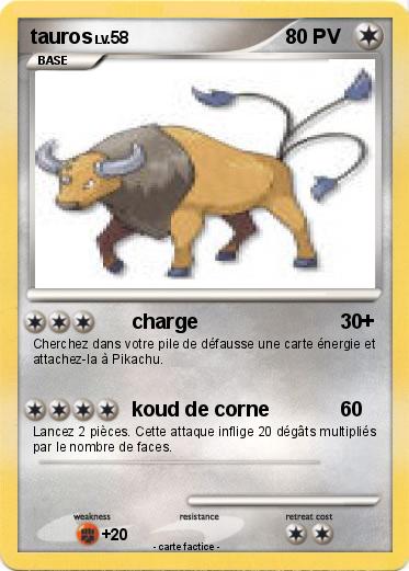Pokemon tauros