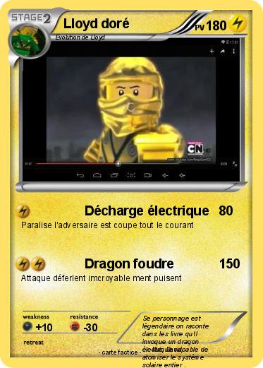 Pokemon Lloyd doré