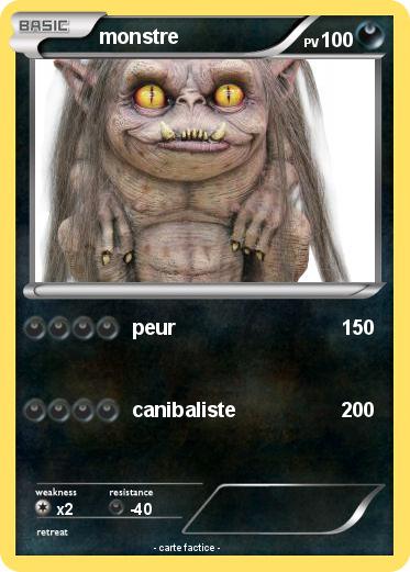 Pokemon monstre