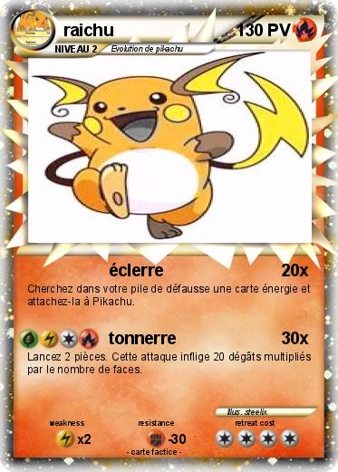 Pokemon raichu
