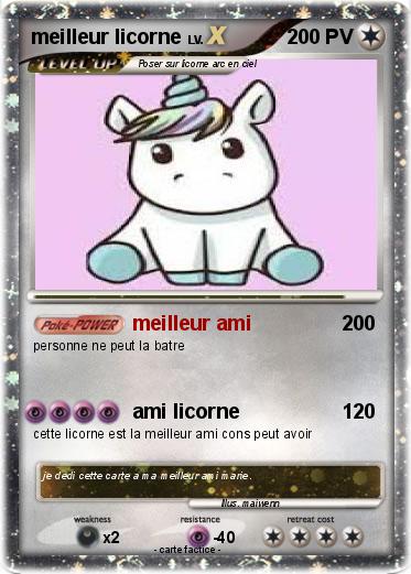 Pokemon meilleur licorne