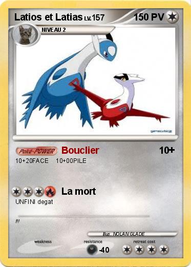 Pokemon Latios et Latias