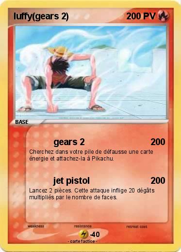 Pokemon luffy(gears 2)