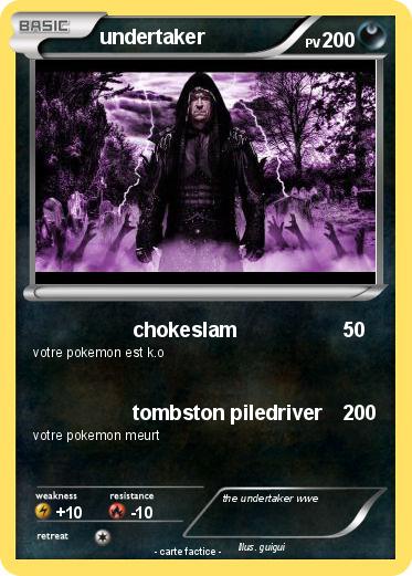 Pokemon undertaker
