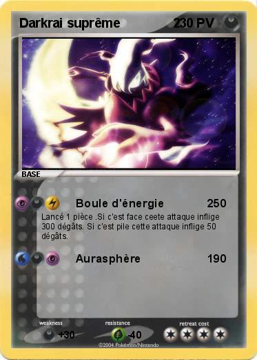 Pokemon Darkrai suprême               2