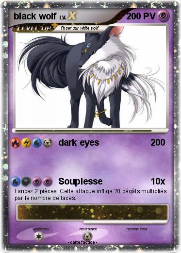 Pokemon black wolf