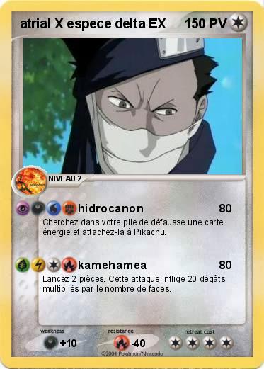 Pokemon atrial X espece delta EX 