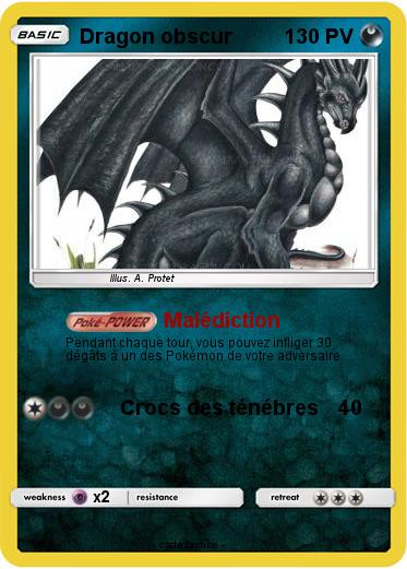 Pokemon Dragon obscur