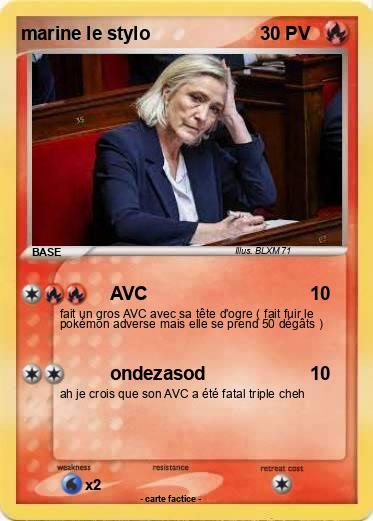 Pokemon marine le stylo